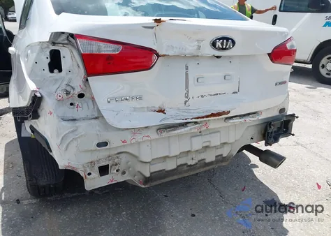 2014 Kia Forte Ex из США, поврежденный, VIN KNAFX4A88E5114837